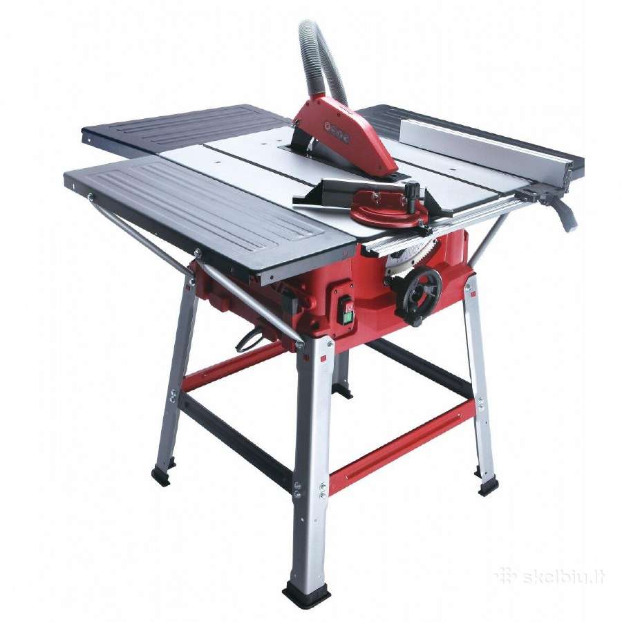 Išilginio pjovimo staklės su stalu Worcraft 250mm - nuotraukos Nr. 6