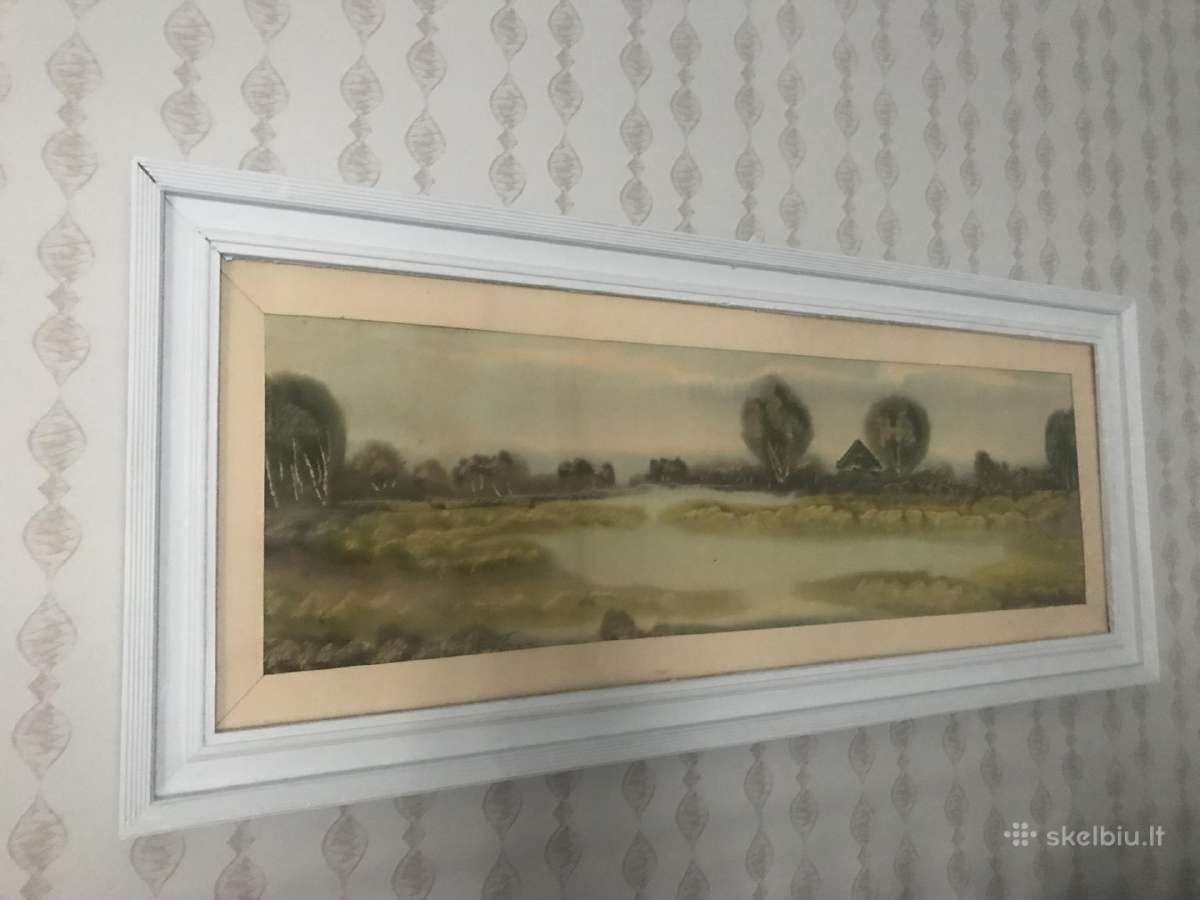 Pranciškus Porutis akvarelė - nuotraukos Nr. 2
