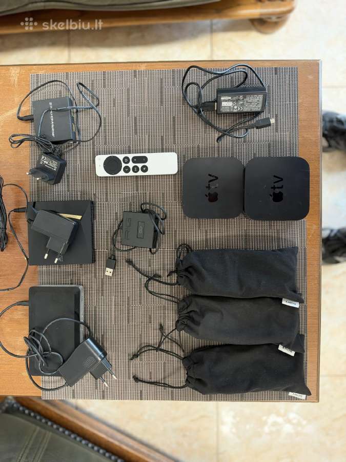 2 Apple TV, Formuler Z8 Pro, Sony 3D akiniai - nuotraukos Nr. 2