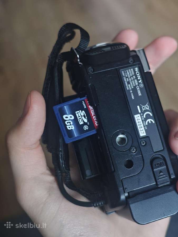 Sony Handycam Hdr-cx190 video kamera - nuotraukos Nr. 3