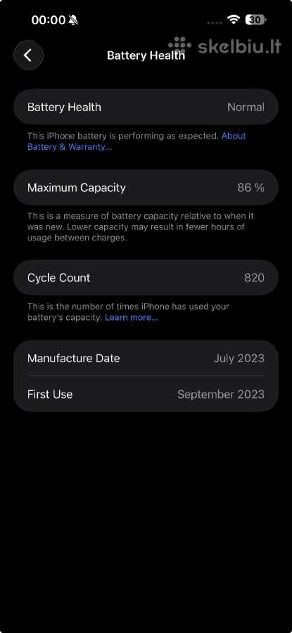 iPhone 15 Pro Max 256gb - nuotraukos Nr. 4