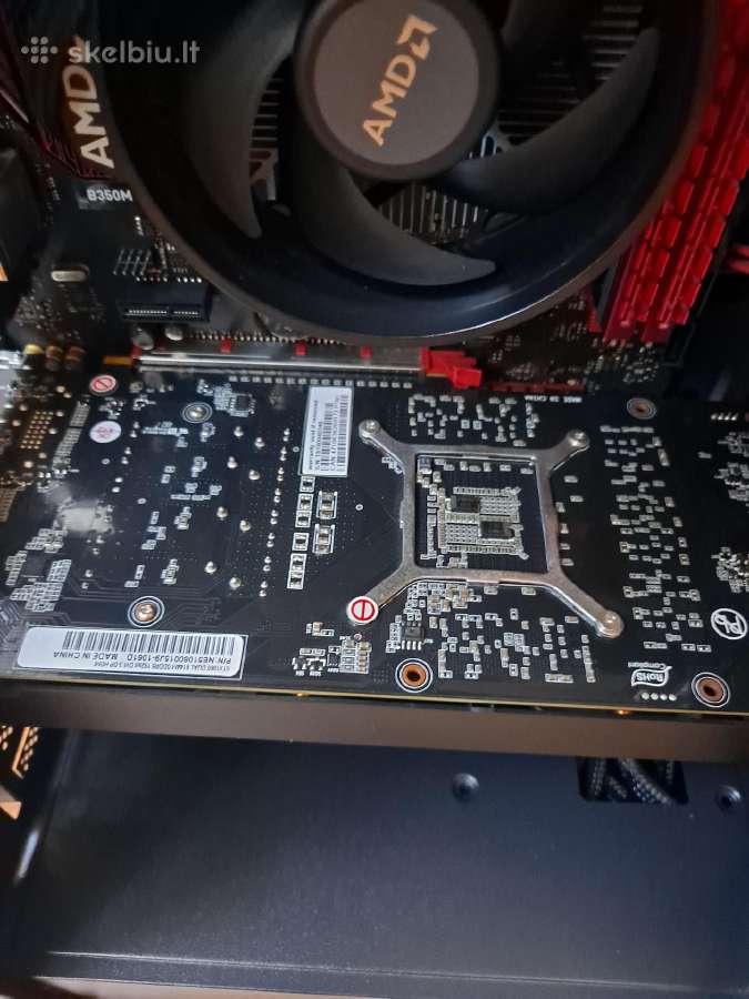 Pc ryzen 5 2600/ssd512m2/16gb/gtx1060 6gb - nuotraukos Nr. 3