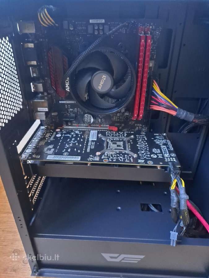 Pc ryzen 5 2600/ssd512m2/16gb/gtx1060 6gb - nuotraukos Nr. 4