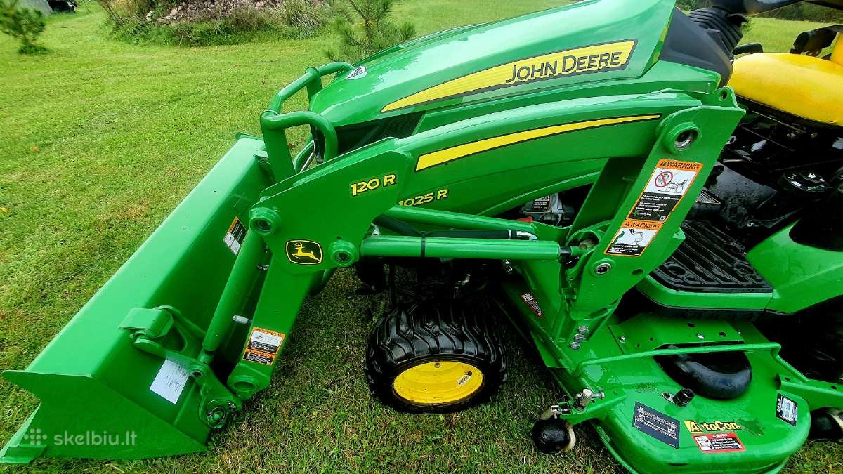 Parduodu kompakt traktorių John Deere 1025r - nuotraukos Nr. 5