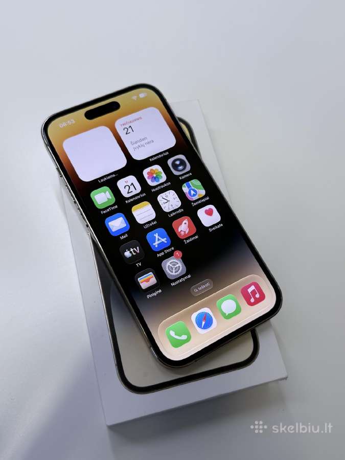 iPhone 14 Pro 256 GB - kaip naujas! - nuotraukos Nr. 5