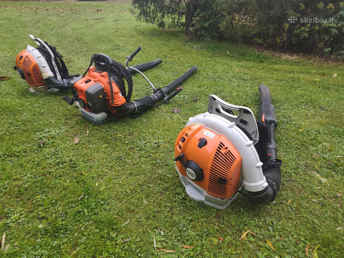 Husqvarna 350bt Stihl Br 500 Br 600 lapų pūstuvai - nuotraukos Nr. 2