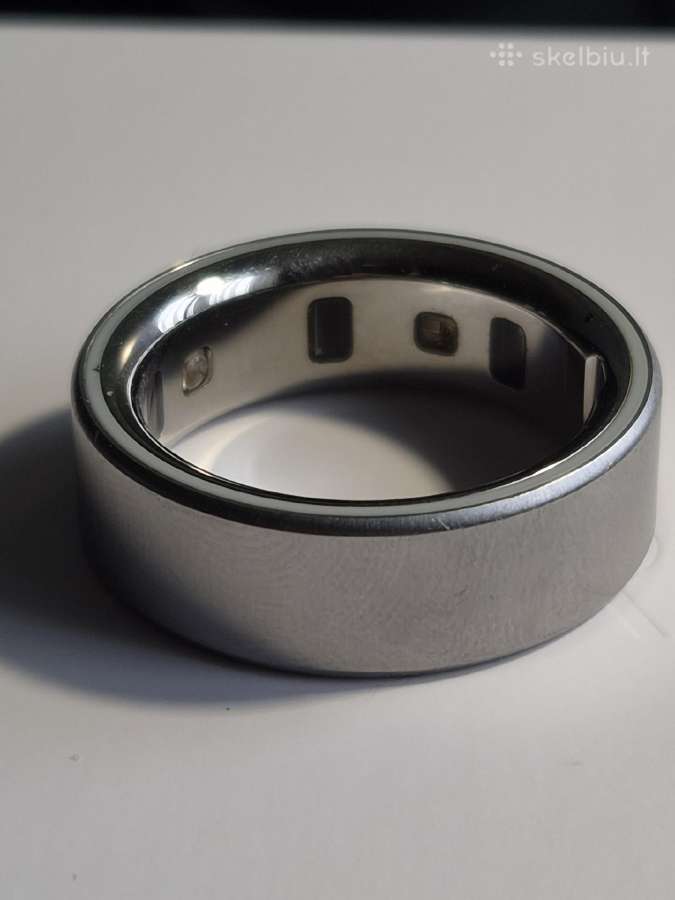 Oura Ring 4 išmanusis žiedas, matinis sidabras, 10 - nuotraukos Nr. 4