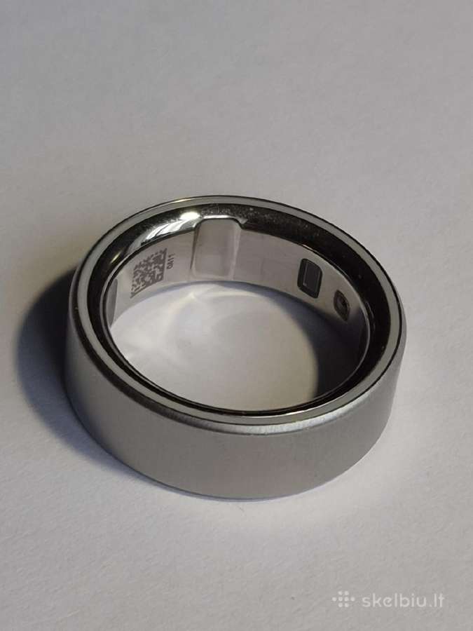 Oura Ring 4 išmanusis žiedas, matinis sidabras, 10 - nuotraukos Nr. 3