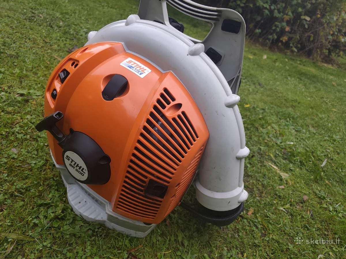 Stihl Br 500 Br 600 lapų pūstuvai - nuotraukos Nr. 4