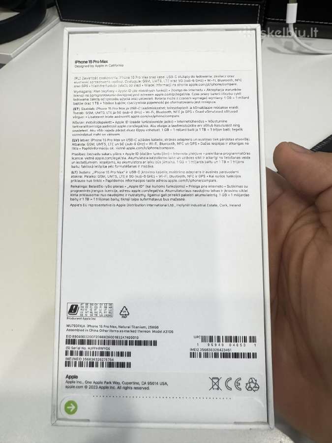 iPhone 15 pro max - nuotraukos Nr. 11