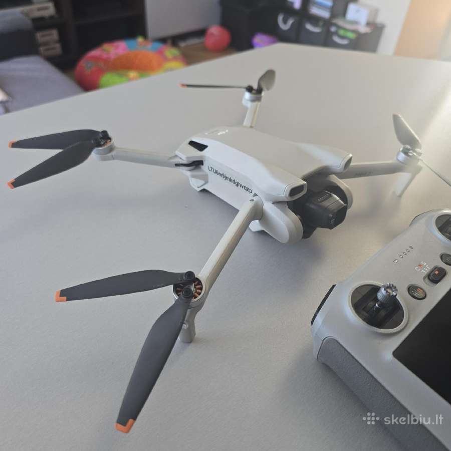 Dji Mini 3 dronas RC pultu - nuotraukos Nr. 2