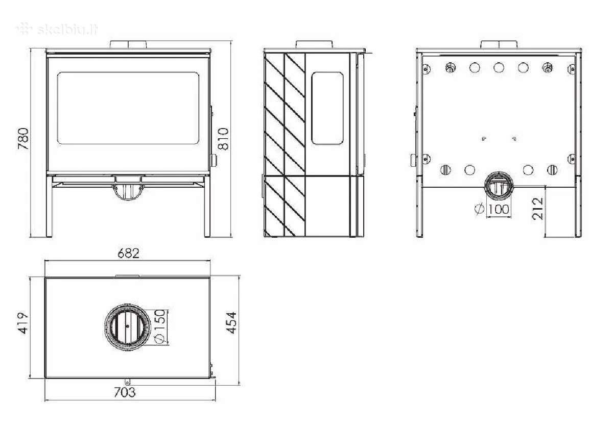 Planen Eco-50 14 kw su išoriniu oro padavimu - nuotraukos Nr. 2