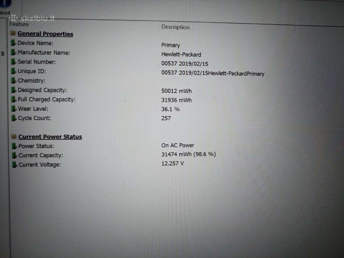 Naudotą Hp Elitebook 840 G5 i5 8th Gen - nuotraukos Nr. 4