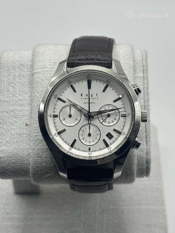 Japoniškas Knot Premium Automatinis Chronografas - nuotraukos Nr. 3