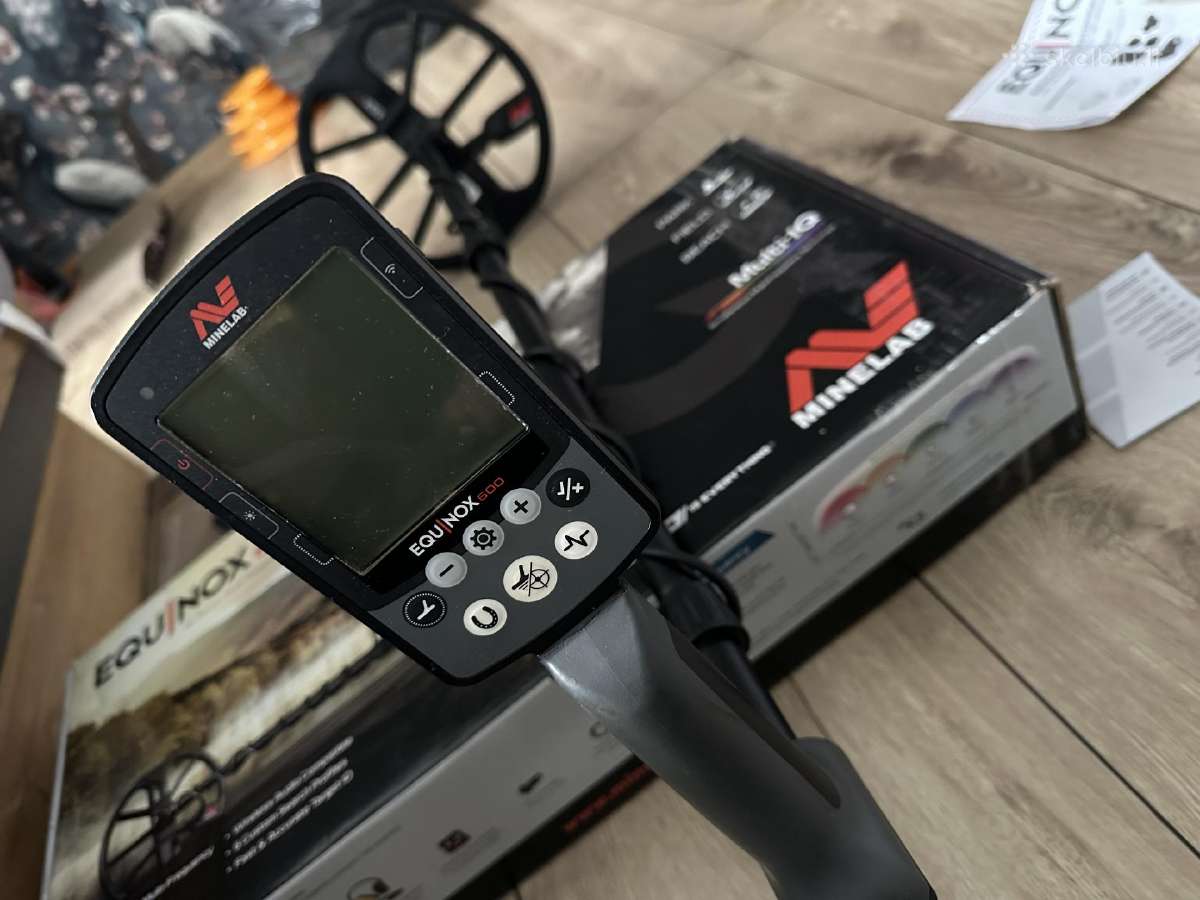Multidaznis Metalo Detektorius Minelab Equinox600 - nuotraukos Nr. 14