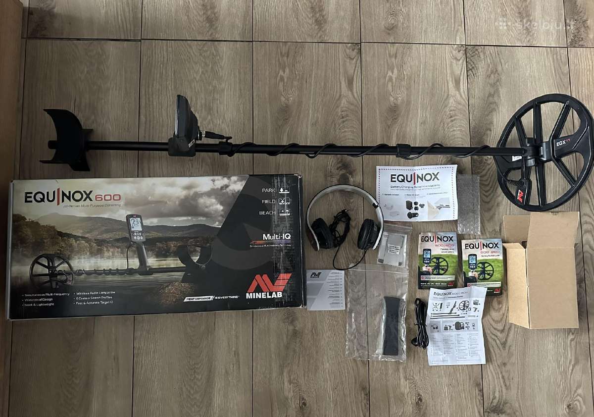 Multidaznis Metalo Detektorius Minelab Equinox600 - nuotraukos Nr. 15