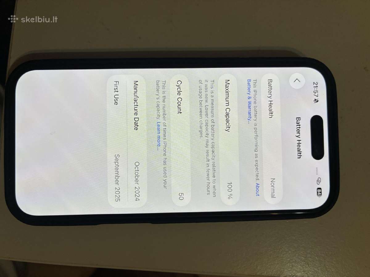 iPhone 16 256gb - nuotraukos Nr. 3