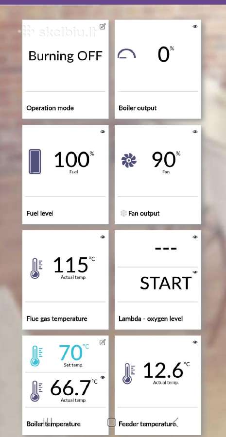 Smartfire11 automatinis granulinis su WiFi - nuotraukos Nr. 11