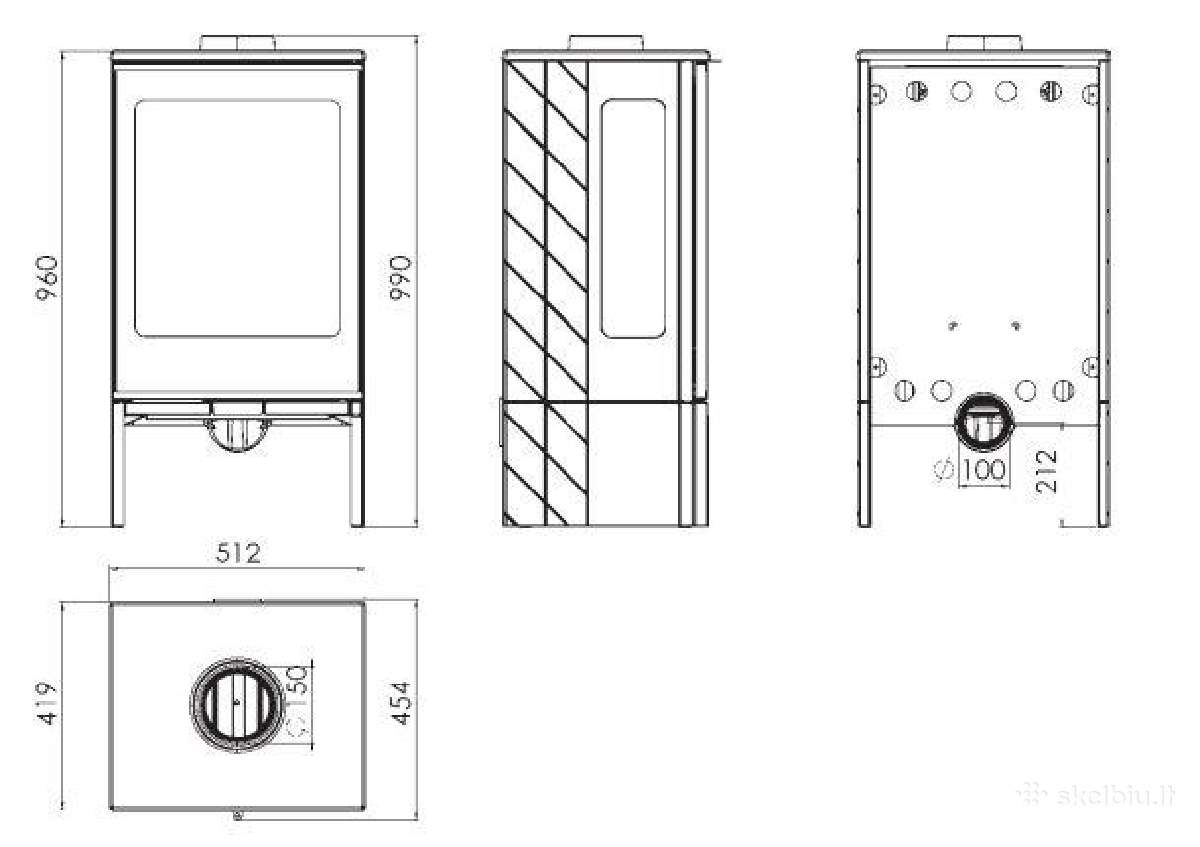 Plamen Eco 35 (11-13 kw) su išoriniu oro padavimu - nuotraukos Nr. 3