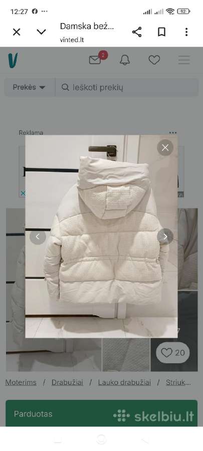 Guess XL Guess XL orginali striukė tikras Xldydi - nuotraukos Nr. 2