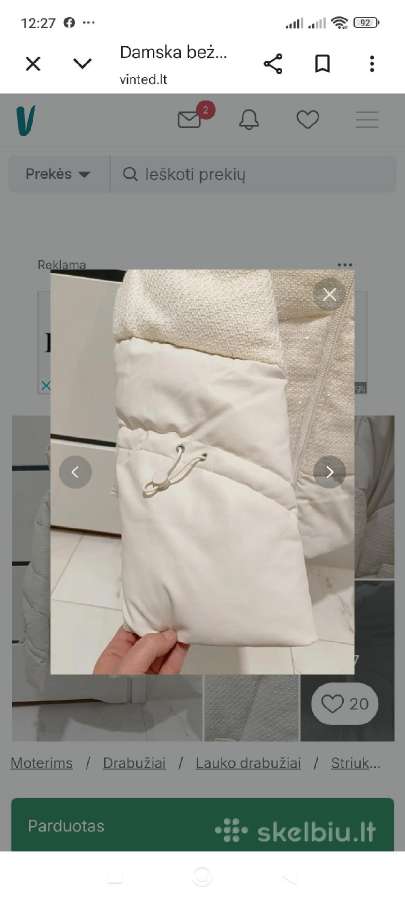 Guess XL Guess XL orginali striukė tikras Xldydi - nuotraukos Nr. 5