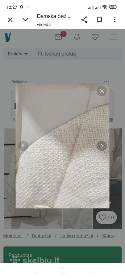 Guess XL Guess XL orginali striukė tikras Xldydi - nuotraukos Nr. 6