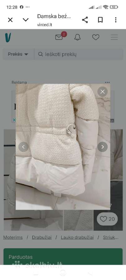 Guess XL Guess XL orginali striukė tikras Xldydi - nuotraukos Nr. 7