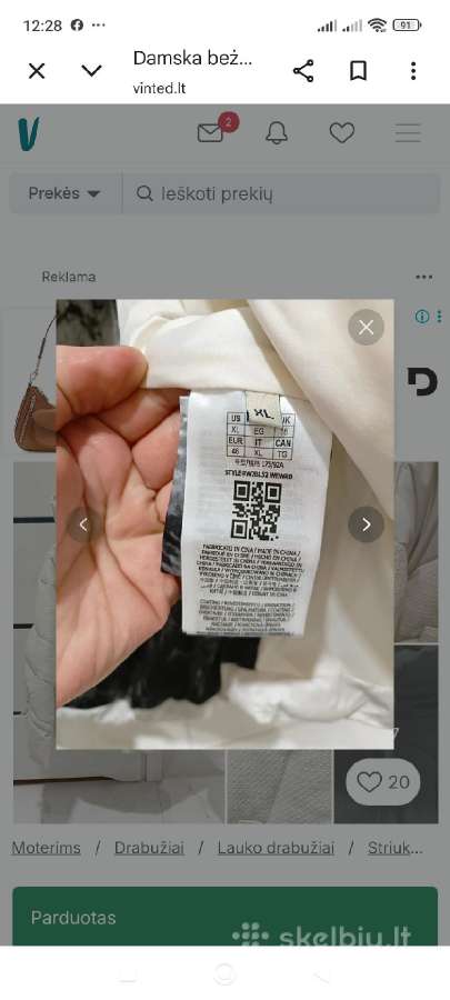 Guess XL Guess XL orginali striukė tikras Xldydi - nuotraukos Nr. 10