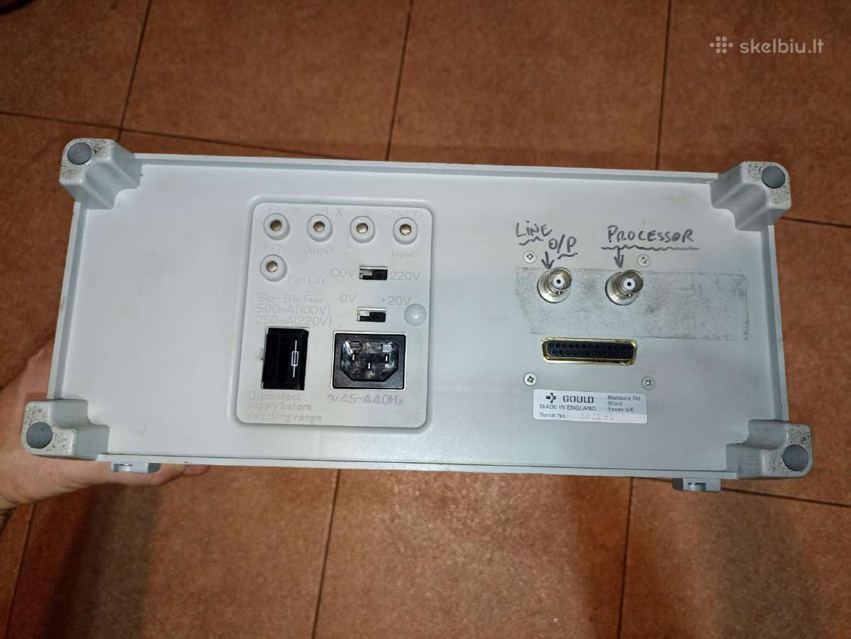 Parduodu oscilografą Gould Type 1425 20mhz - nuotraukos Nr. 4
