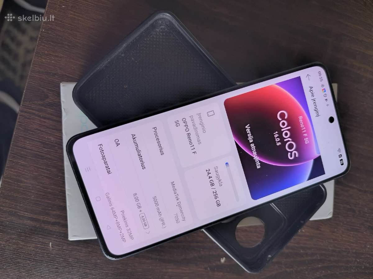 Puikus Oppo 11f 5G 8/256gb - nuotraukos Nr. 2