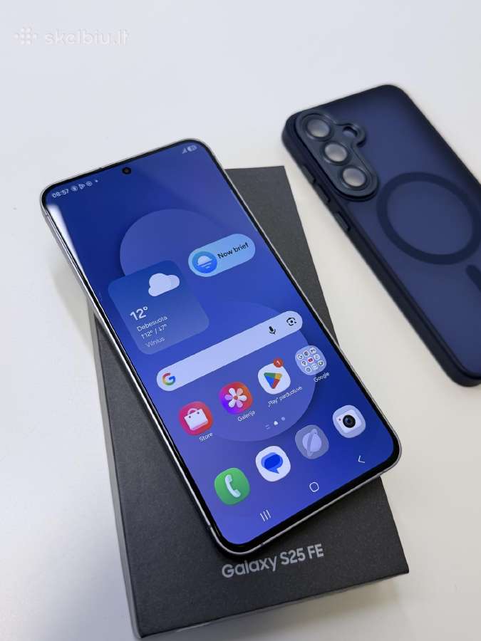 Samsung S25 Fe 128 GB, 65 ciklai - nuotraukos Nr. 4