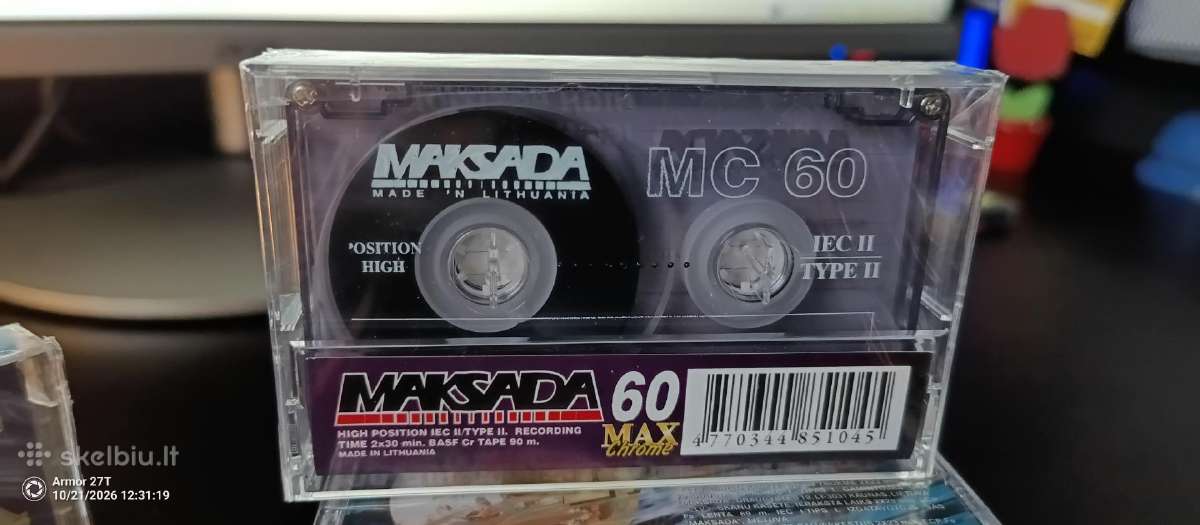 1998 lietuviškų kasečių komplektas - nuotraukos Nr. 3
