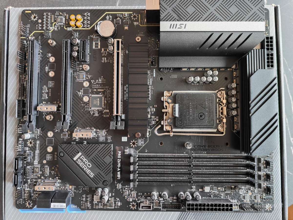 Msi Pro Z690-a WiFi Lga1700 Ddr5 Pcie5 x4-m.2 - nuotraukos Nr. 3