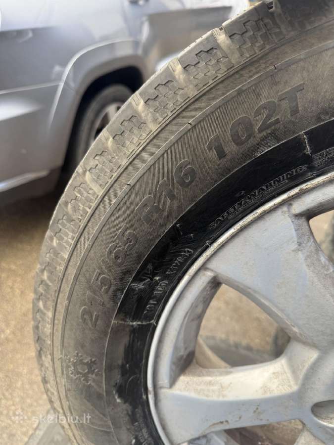Volvo xc70 ratlankiai su žieminėmis padangomis - nuotraukos Nr. 4