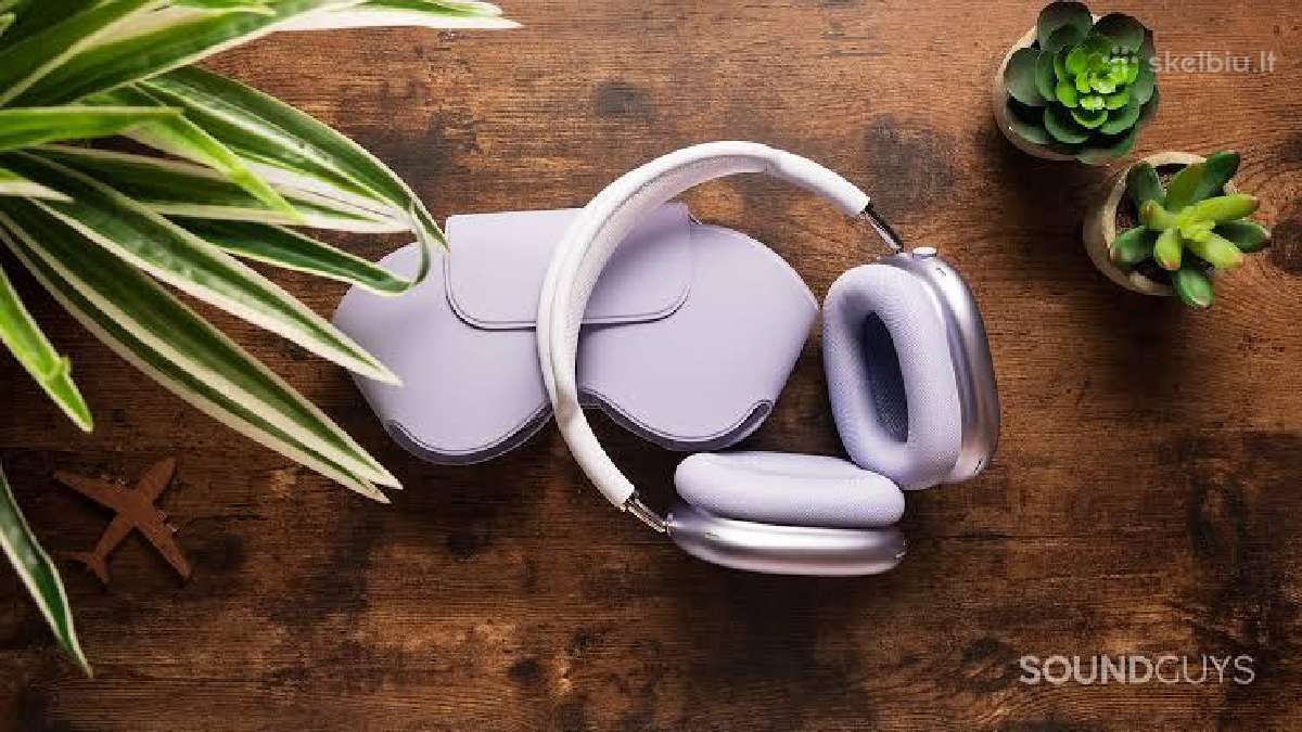 Apple Airpods Max Purple (usb-c) Kaip naujos - nuotraukos Nr. 5
