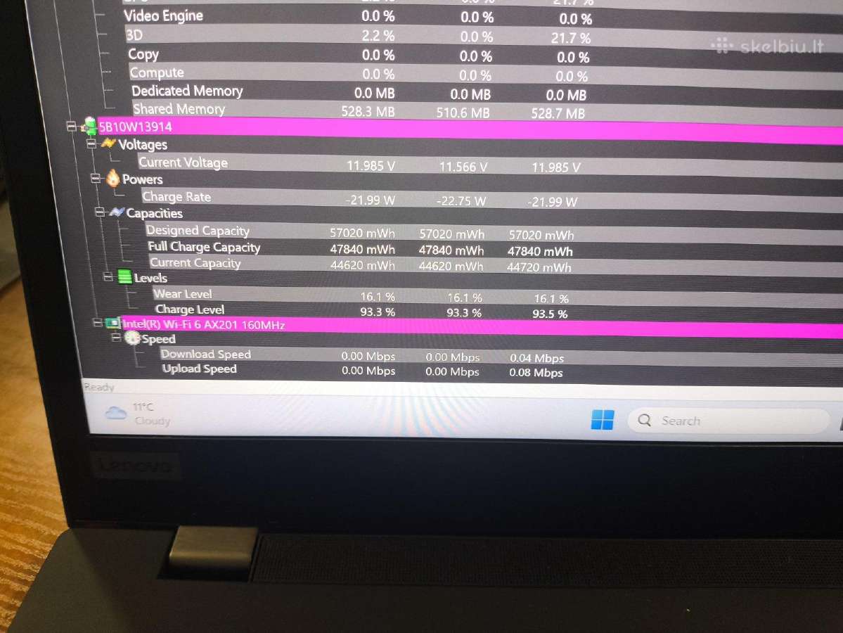 T15 15.6 4k 500 Nit i5-10210u 8gb 512gb - nuotraukos Nr. 7