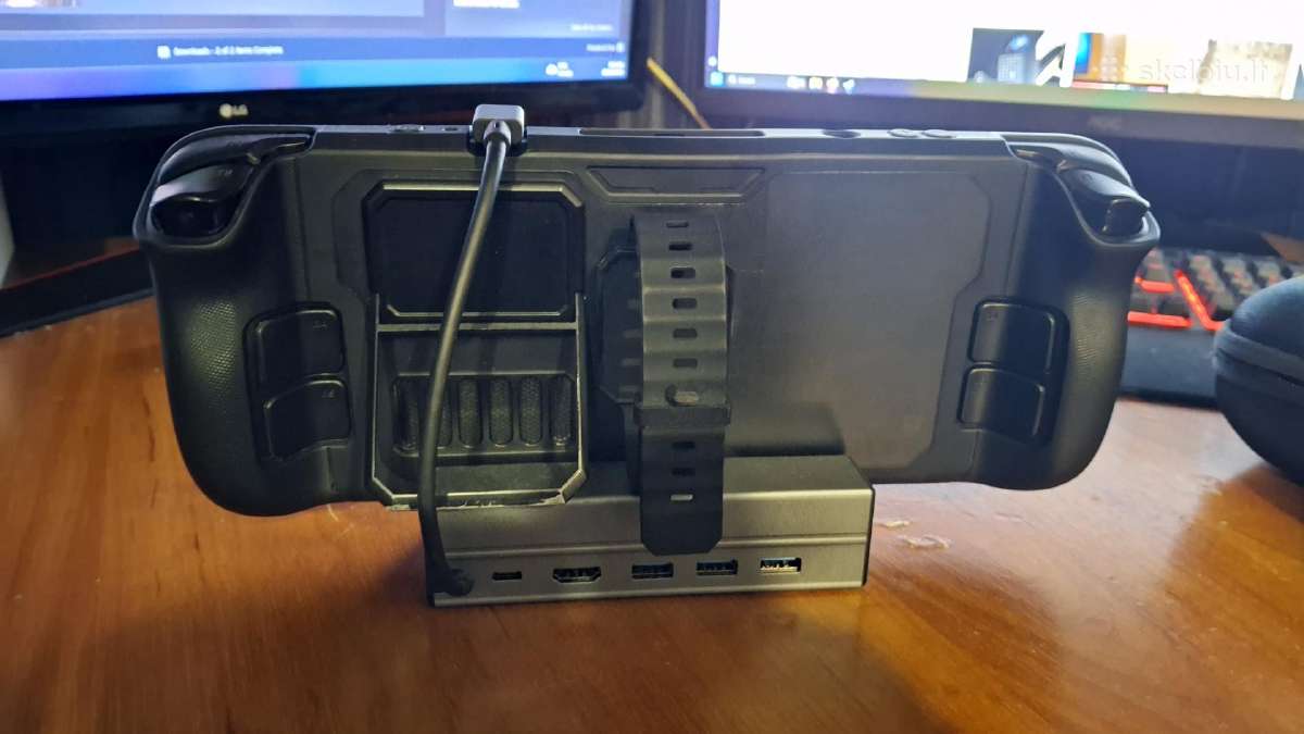 256gb LCD Steam deck su Jsaux mod case + kita - nuotraukos Nr. 4