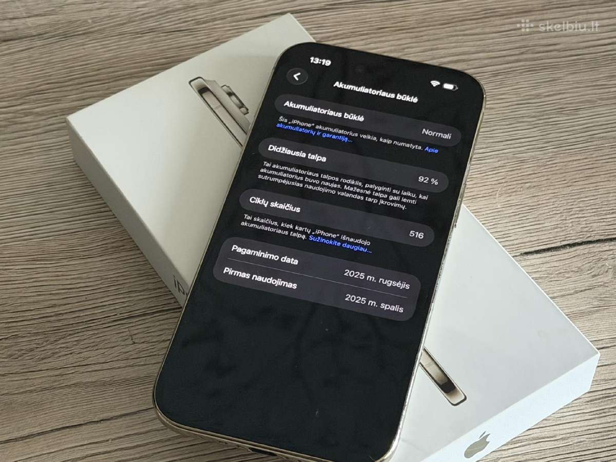 Parduodu iPhone Air 256gb White - nuotraukos Nr. 4