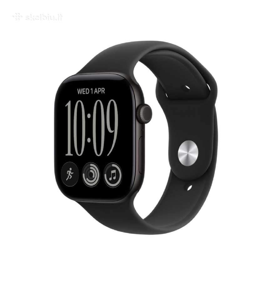 Apple Watch Series 12 46mm GPS + Cellular, juodas - nuotraukos Nr. 3