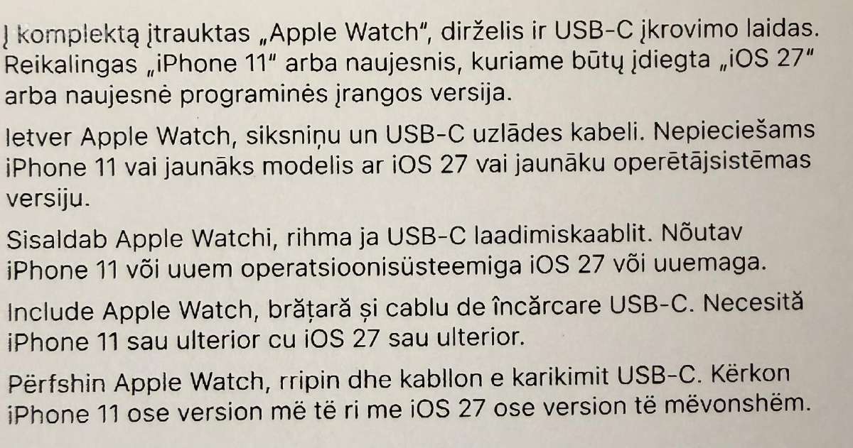 Apple Watch Series 12 46mm GPS + Cellular, juodas - nuotraukos Nr. 4
