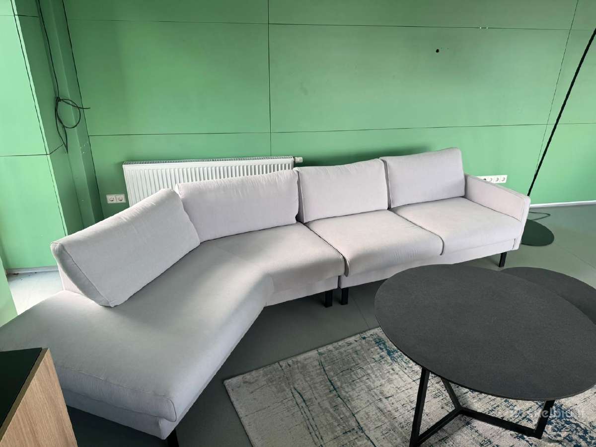 Furninova kampinė sofa – šviesiai pilka - nuotraukos Nr. 2