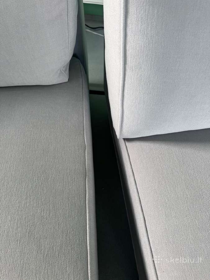 Furninova kampinė sofa – šviesiai pilka - nuotraukos Nr. 7
