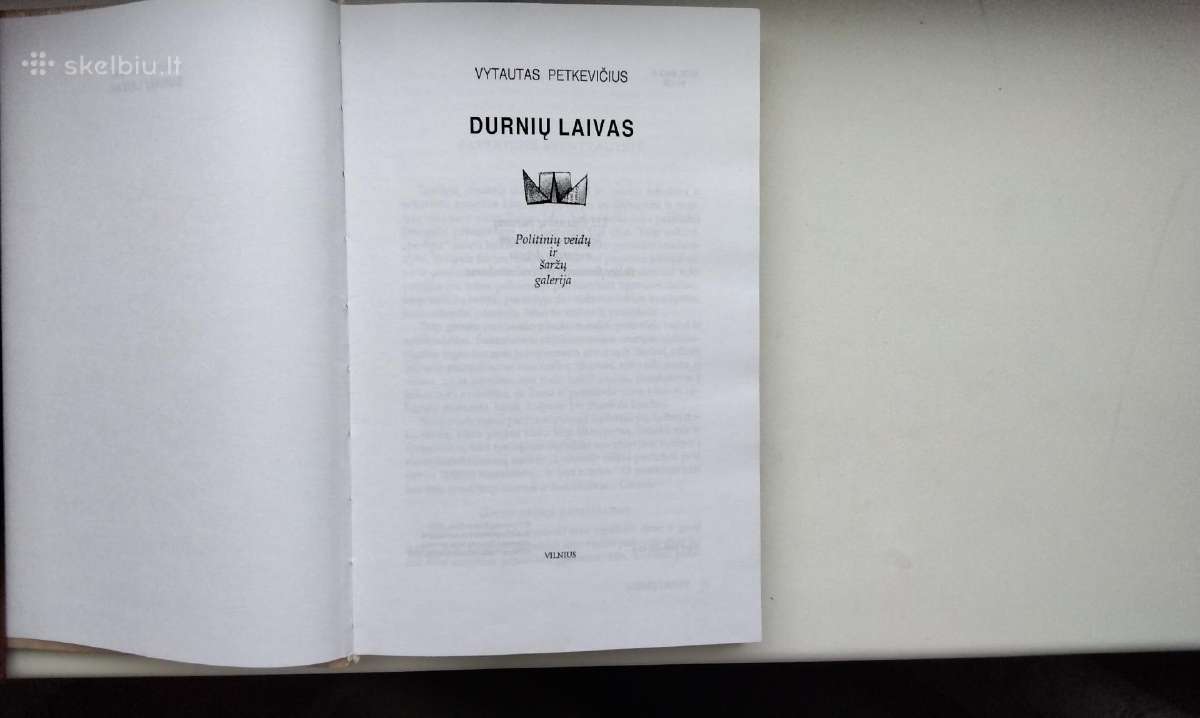 Vyt. Petkevičius. Durnių laivas - nuotraukos Nr. 2
