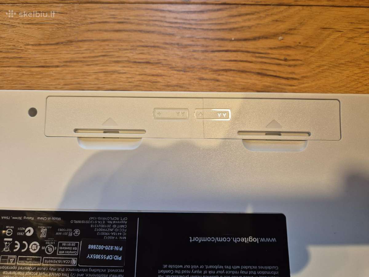 Belaidė klaviatūra Logitech K520 - nuotraukos Nr. 5