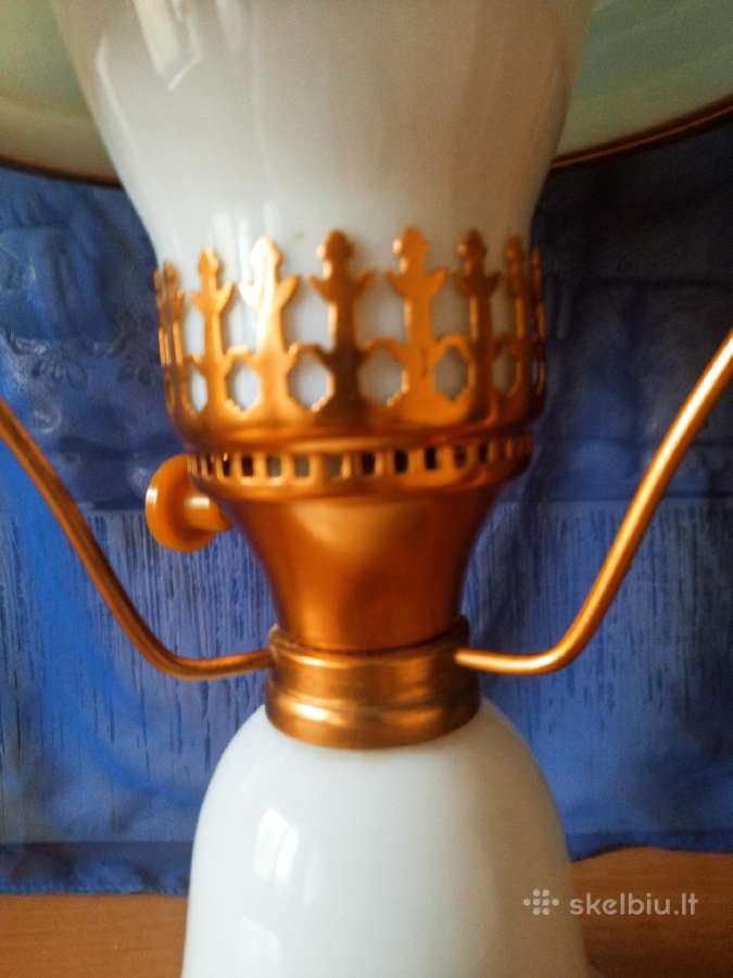 Vintage židinio-stalo tarybinis šviestuvas - nuotraukos Nr. 4