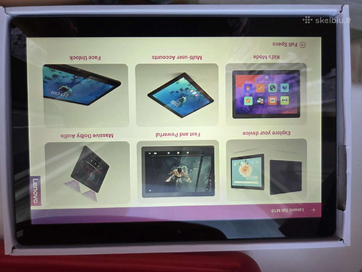 Lenovo tab M10hd - nuotraukos Nr. 3