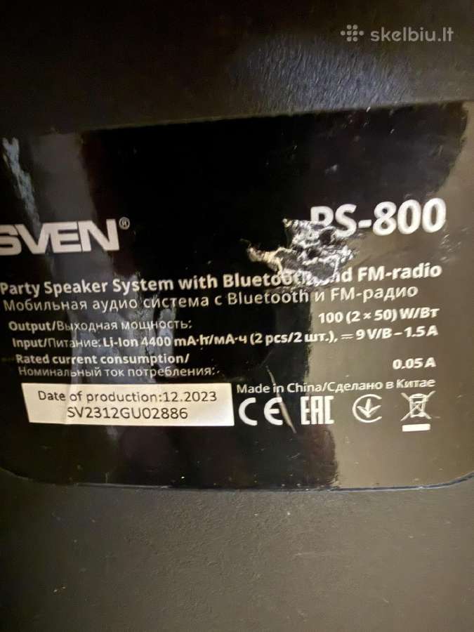 Parduodu kalonele Sven Ps 800 - nuotraukos Nr. 2
