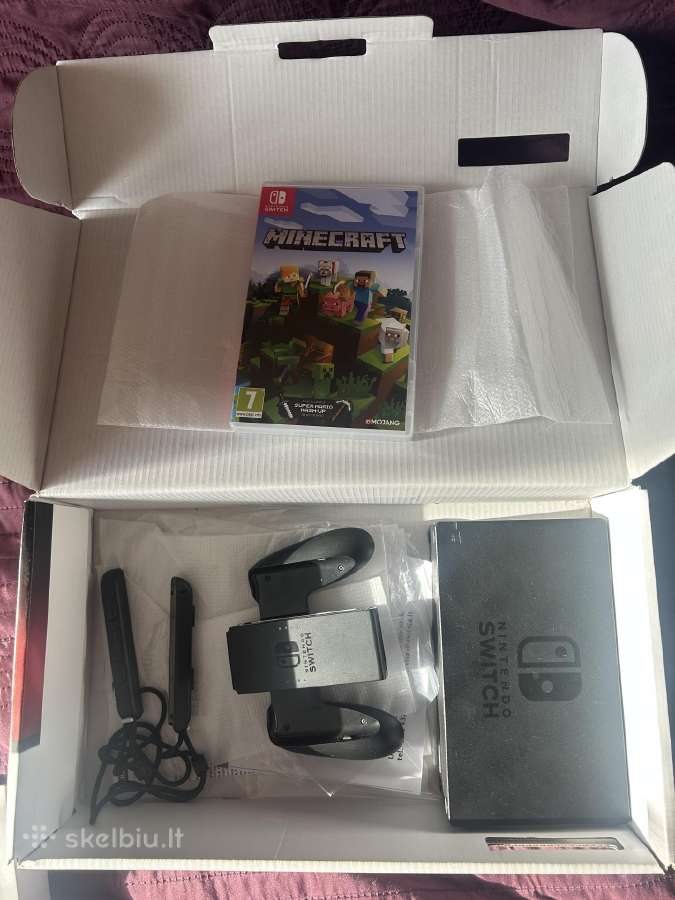 Nintendo Switch su minecraft žaidimu - nuotraukos Nr. 2