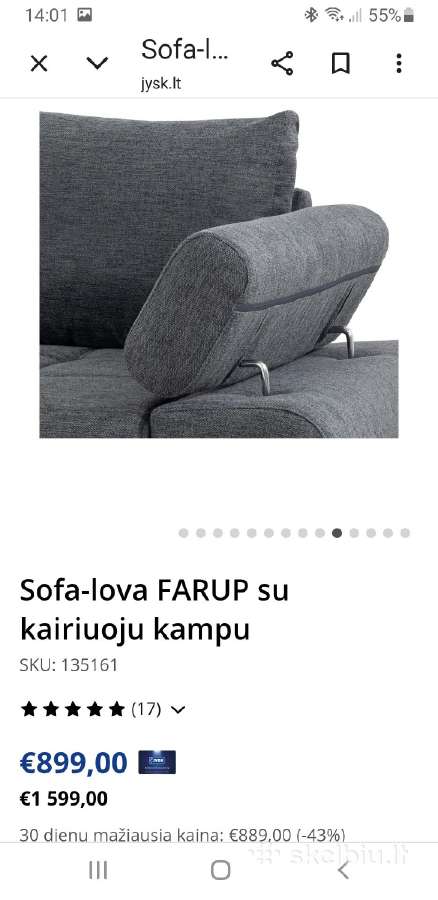 Kampas su miegamaja funkcija - nuotraukos Nr. 9