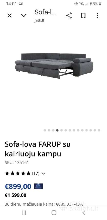 Kampas su miegamaja funkcija - nuotraukos Nr. 11